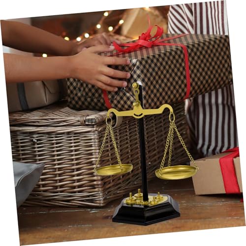 Balance métallique décorative rétro en métal ifundom pour centre de table