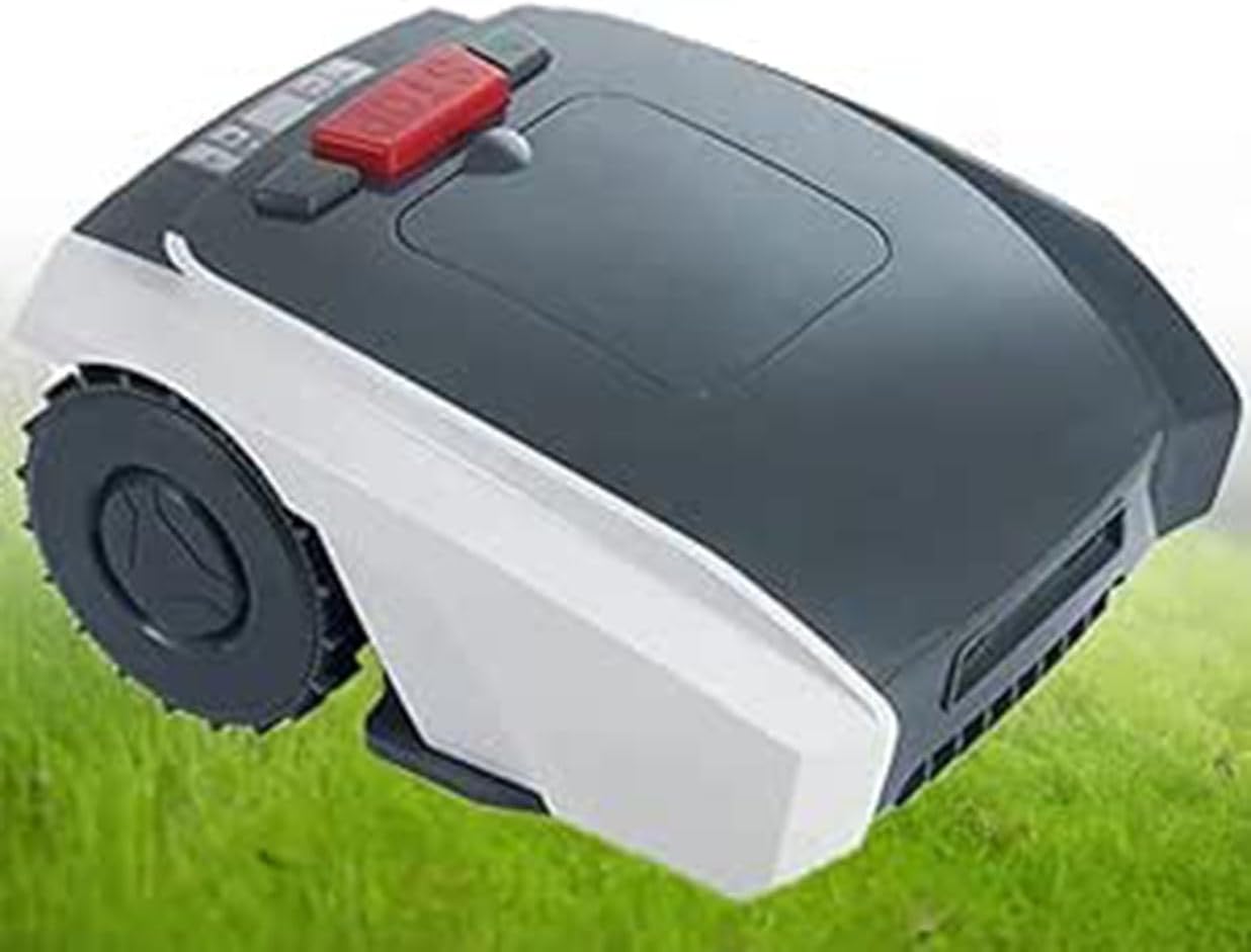 Automatic Intelligence Lawn Mower, App Control Garden Robot Mower, Path Planning, Automatic Charging/Automatic Obstacle Avoidance, for Lawns/Gardens of 1500㎡,Grey-Grey