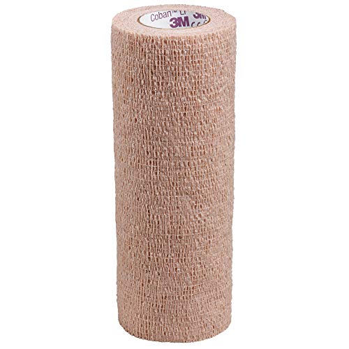 3M Coban 2086 lot de 12 rouleaux de papier adhésif sans latex pour bandage et maintien