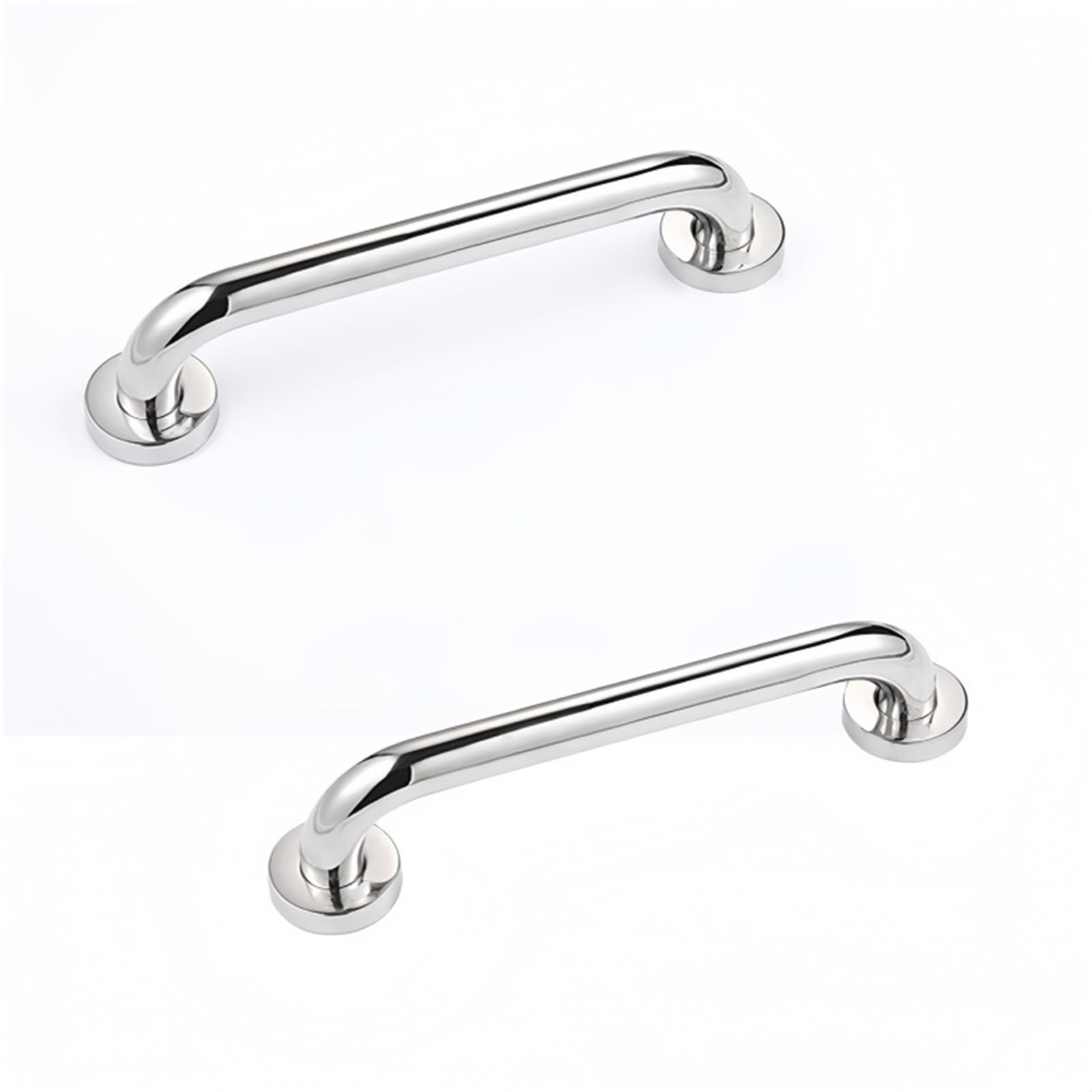 Stainless Steel Non Slip Bathroom Shower Handle 2pcs Bathroom handrails railings accessible and Non Slip Safe Toilets Handles Disabled Elderly Assistance for Kitchen Bedroom Bathtub Shower