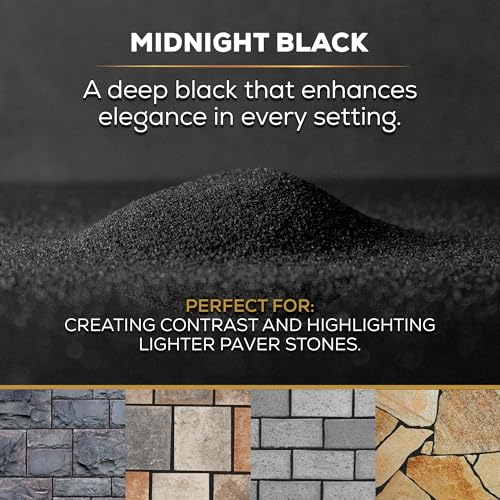 image for 10 Pound Midnight Black DOMINATOR Polymeric Sand with Revolutionary Ce