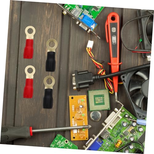 Conectores de batería para cables calibre AWG con terminales termorretractiles 2