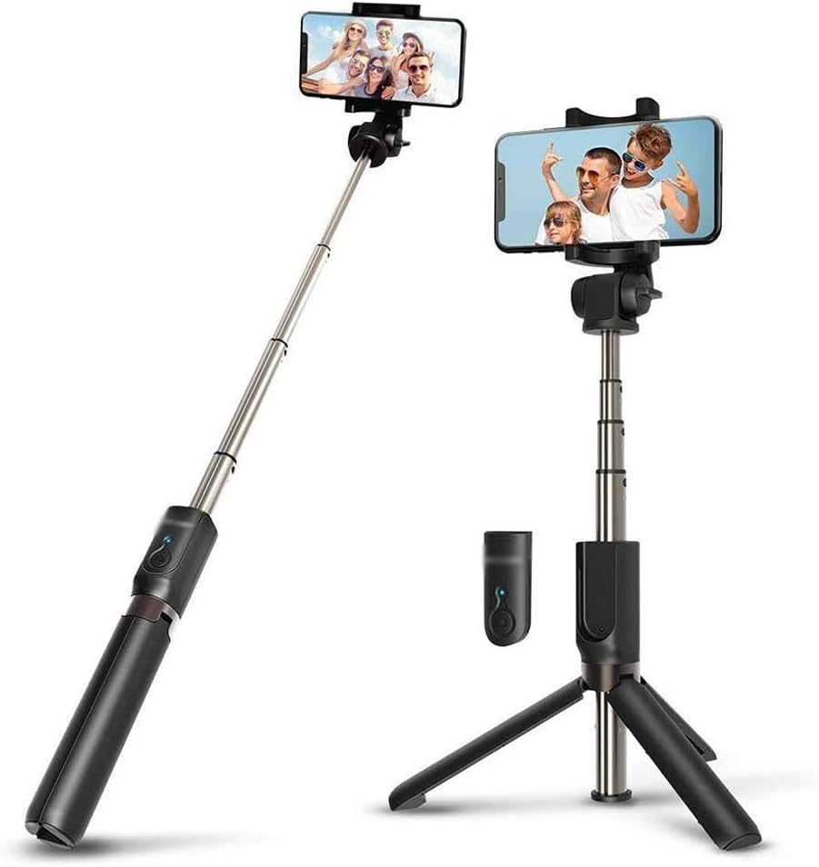 Selfie Stick Tripod, Selfie Stick for Devices Portable Lightweight Home Travel Use Anti-Shake Handheld