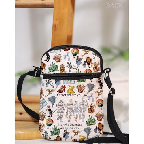 MAOFAED Wizard Crossbody Bag, It's Not Where You Go, It's Who You Meet Along The Way, Halloween Party Favor4