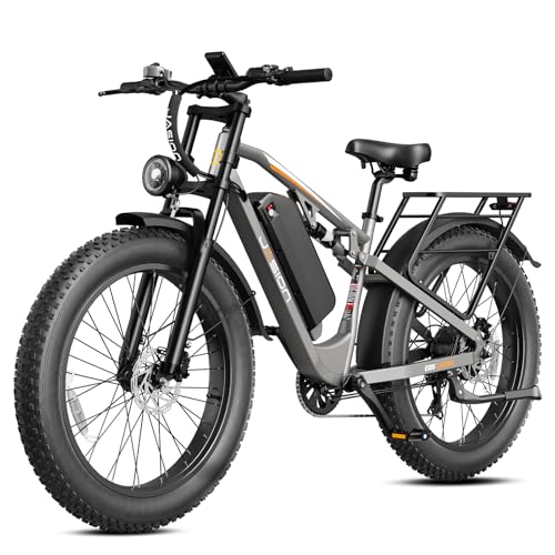 Jasion EB5 Ultra Electric Bike for Adults, Peak 2500W Ebike with 52V 20Ah (1040Wh) Battery, Dual...