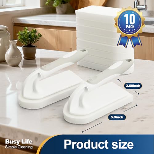 Image of Yocada Handheld Cleaning Scrub Brush Set 2 Pack