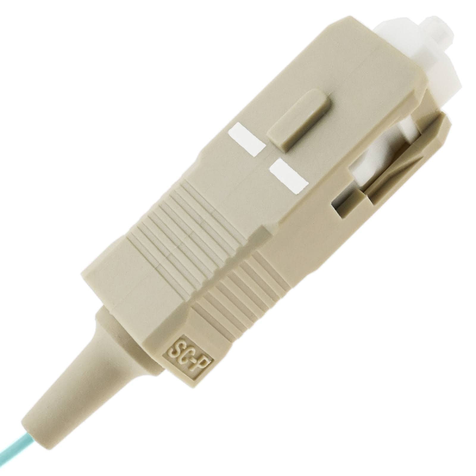 Techly Professional 024964 Set 12 Pigtail Fibre Optique Multimode OM4 SC 50/125 2 m Multicolore
