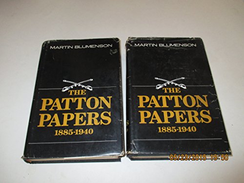 The Patton Papers 1885-1940 B001UZLEY0 Book Cover