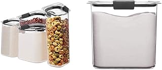 Brilliance Food Storage Containers Set with Airtight Lids (12 Cup, 16 Cup)