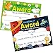 Fancy Land Certificate of Award Certificates 30 Pcs End of Year Graduation Student of Award Certificates with Stickers Classroom Students Supplies 8.5 X 11