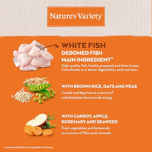 Nature's Variety Healthy Grains – Futter für Hunde, Mini Erwachsene, mit Weißfisch, ohne Dornen, 1,5 kg – Ansicht 5
