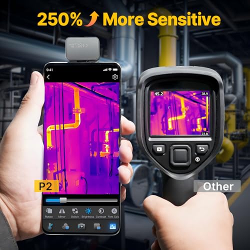 Värmekamera för mobil - Thermal Master P2 med 15x zoom och IR-upplösning