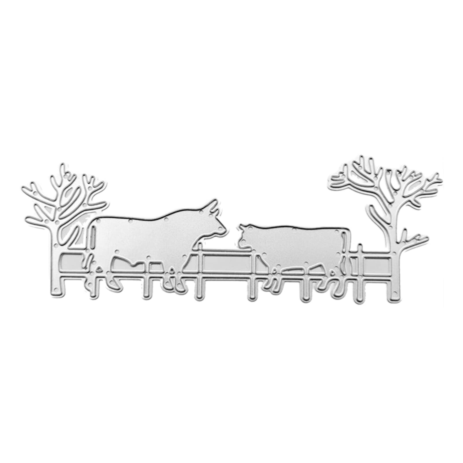 Art Cutting Dies Metal Die Cuts Templates Embossing Decoration Tools for Making Birthday Cards Invitations Scrapbooking Metal Die Cuts Flower for Earrings Cardmaking Leather Easter for Card Making