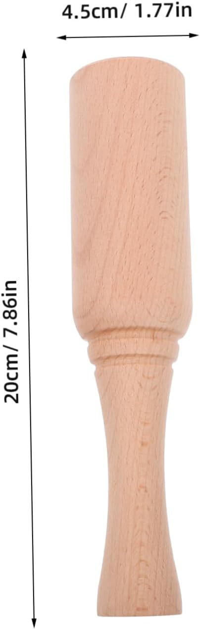 OUNONA Leather Craft Mallet Multi-purpose Woodworking Tool for Leatherworking and Wood Projects Comfortable Grip for and