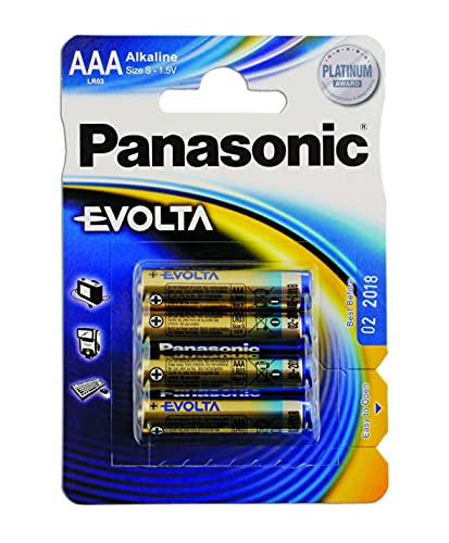 Panasonic Evolta AAA longue durée piles Connect 30645 ultra stables