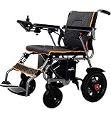 Foldable Electric Wheelchair for Adults - 360° Joystick Motorized Power Wheelchair - All-Terrain Fol