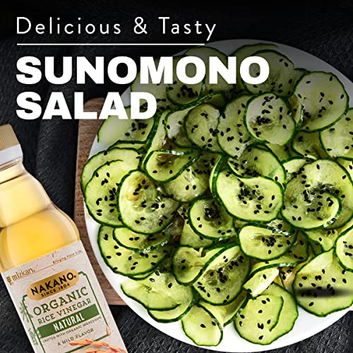 Nakano Natural Organic Rice Vinegar, Vinegar For Stir Fry Sauce, Salad Vinaigrette And Marinade, Cooking Vinegar To Use In Recipes, 12 Fl Oz #TOP6