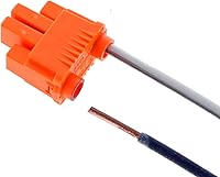 Vista 6 de Ideal Electrical 30-352J - Enchufe de alimentación de desconexión para luminarias, 2 cables, naranja, (paquete de 150)