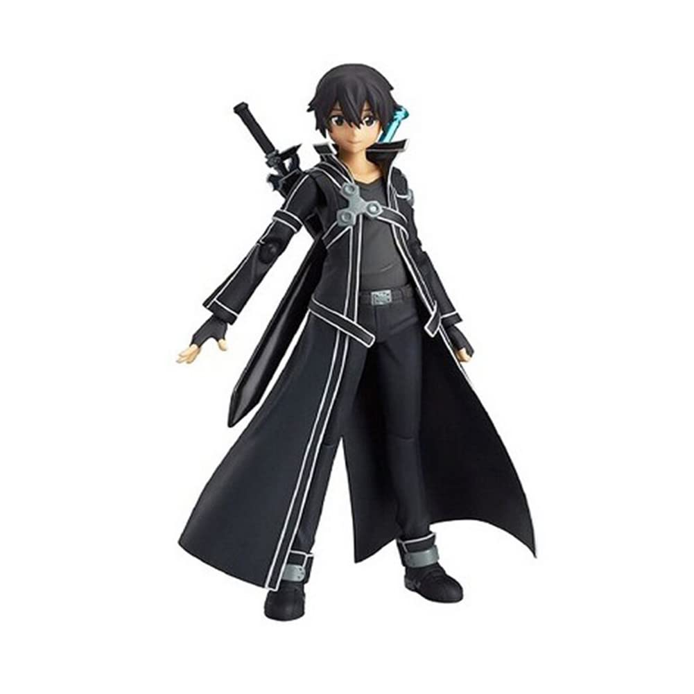 Kirito y Asuna - Figuras de acción con caras intercambiables y figura articulada (2 unidades)