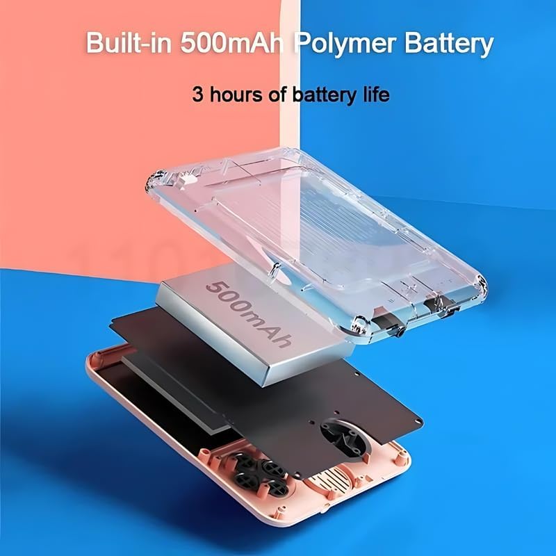 Image of G7 Retro Handheld Gaming Console for Kids & Adults | 666-in-1 Built-in Classic Video Games | Rechargeable Portable Game Player | TV Output | Best Toy Gift for Kids ,Random Colour