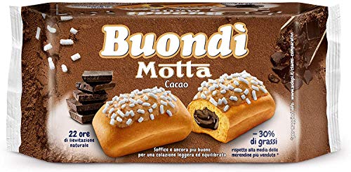 Motta Buondì Buondi Cacao 3 X 6 Barrette Per Torte Con Kekse 774 Gr Brioche