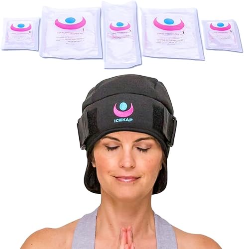 Miniatura 4 de 5 Extra Therapy Grade Gel Packs for Icekap Migraine Cold Cap