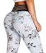 Meilidress Womens Ruched Butt Lifting Leggings High Waisted Workout Sport Tummy Control Gym Yoga Pants (Medium, 2-Picture Color)