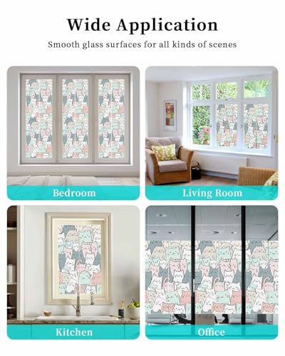 Vinilo decorativo ventana privacidad tamaño 17.7"x39.3" miniatura 7