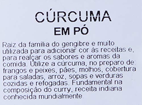 Curcuma Em Pó Bombay 200G