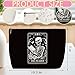 Skeleton Skull Tarot Cards Goth Makeup Bag, Spooky Gifts for Book Lovers, Halloween Party Favors, Toiletry Bag