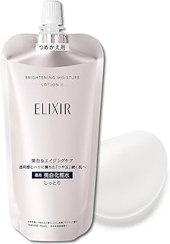 エリクシール　 ブライトニング　しっとり 詰替4個セット (化粧水２　乳液2) Amazon | ELIXIR エリクシール ブライトニング ローション WT 2