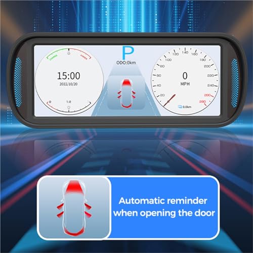 Panel de instrumentos LCD de 6,8 pulgadas con pantalla IPS a color para coche Tesla Model 3/Y 5