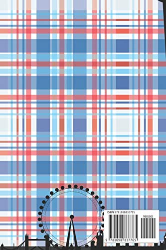 We're Going To London: London Gifts: Travel Trip Planner: Blank Novelty Notebook Gift: Lined Paper Paperback Journal image 4