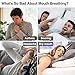 Sleep Strips Advanced Gentle Mouth Tape to Prevent Mouth Breathing 60Pcs, Improved Nighttime Sleeping, Less Mouth Breathing, Instant Snoring Relief (2 Month Supply)