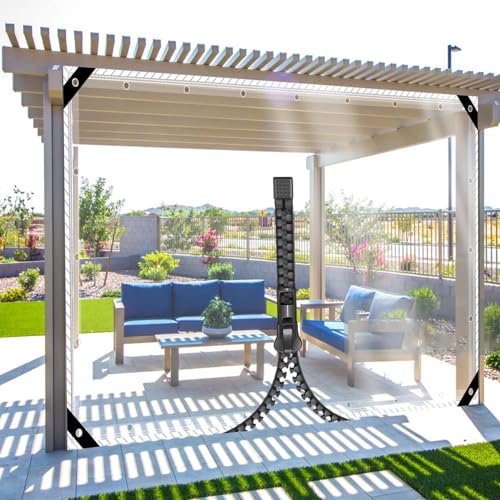 AMPIA APPLICAZIONE:Teloni pvc occhiellato pesante deve essere piegato per il trasporto, quindi ci saranno lievi pieghe e rughe, scomparirà lentamente durante l'uso! È molto adatto per mobili da giardino, finestre, coperture per gazebo,serre, piante, animali domestici,tetti, garage, tende da campeggio, ecc.