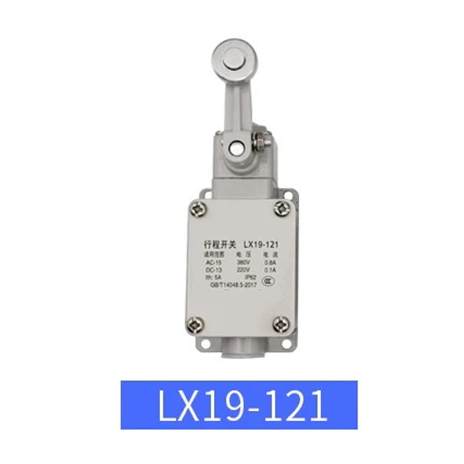 LX19-111 Micro Interruttore Finecorsa Ritorno Momentaneo NO Alu IP62