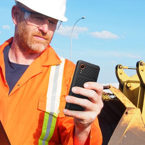 Samsung Galaxy Xcover7 Enterprise Edition, robustes 6,6 Zoll Android Smartphone, 128 GB, 4.050 mAh...