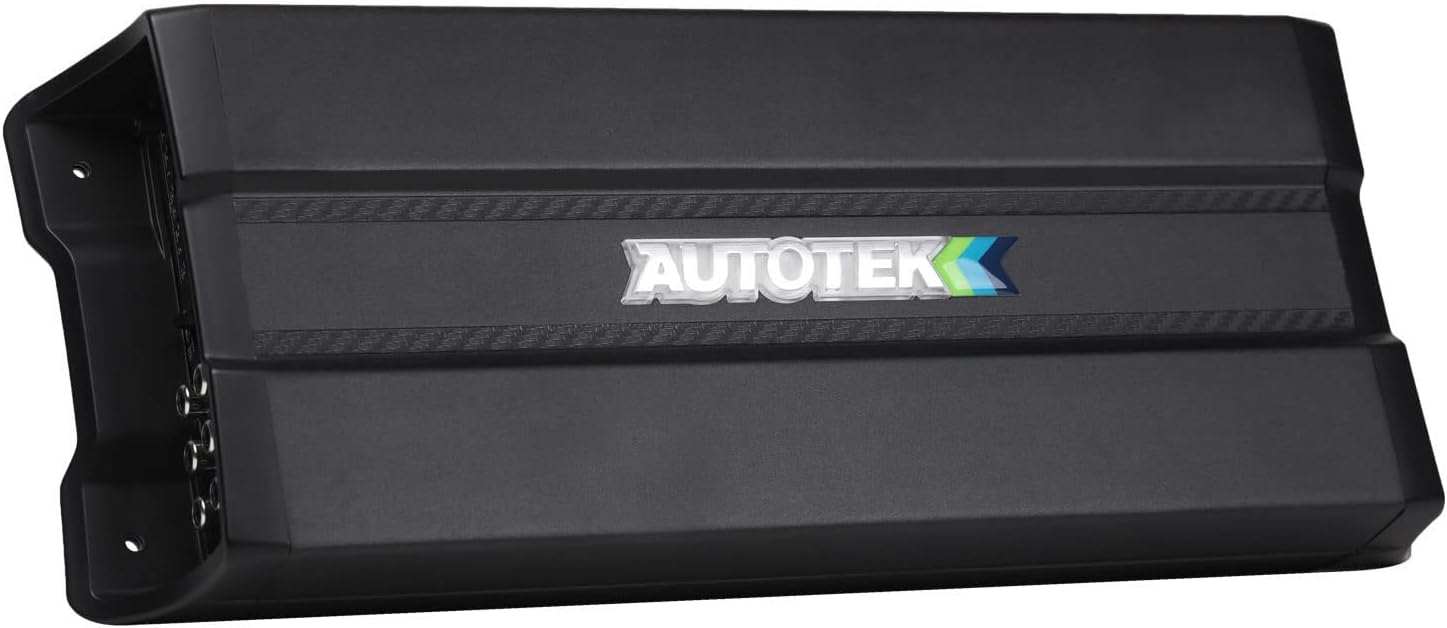 Autotek MM-1525.5D Mean Machine 1500 Watt Amplifier, Compact Bridgeable, 5 Channel Amplifier