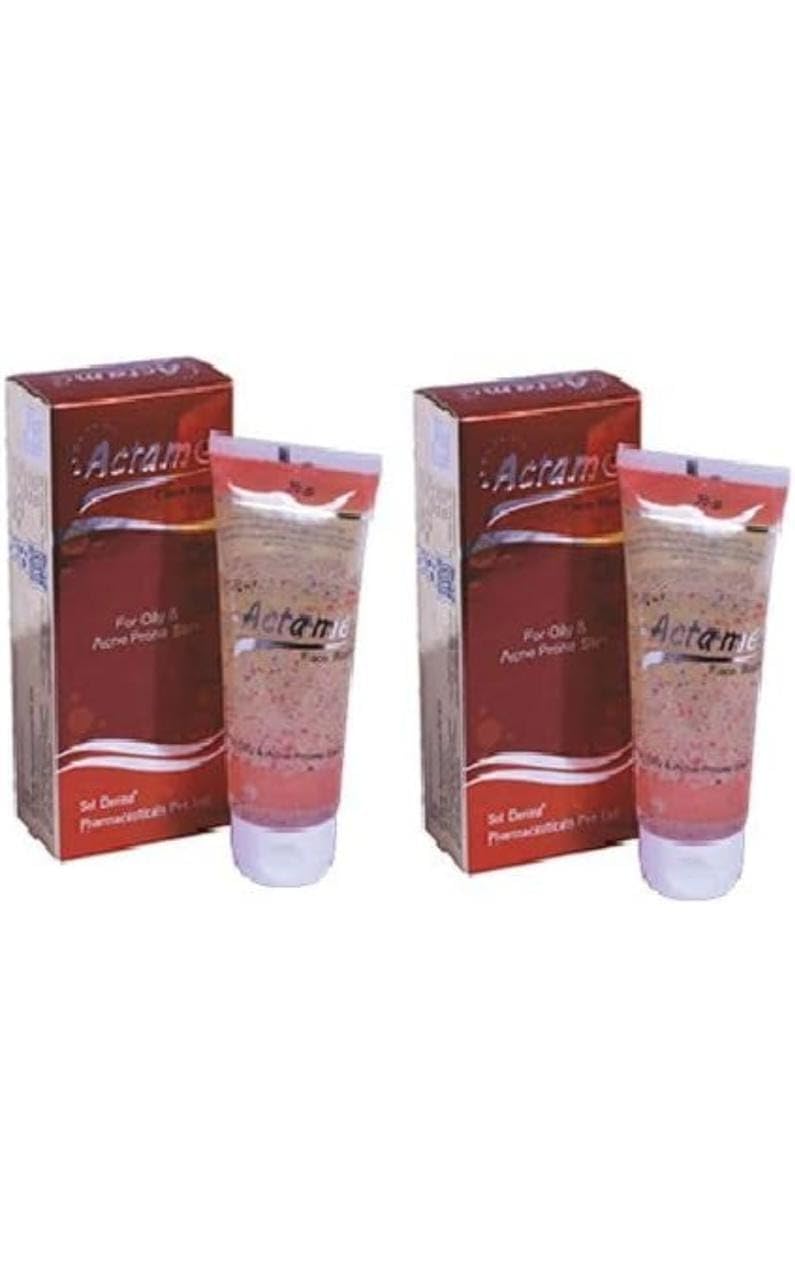 Mediking MARKETING Actame Face Wash 70ml (Pack of 2) Amazon.in Beauty