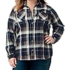 Legendary-Whitetails-Womens-Cottage-Escape-Flannel-Shirt Legendary Whitetails Women's Standard Cottage Escape Flannel Shirt, Forest Plaid, Medium