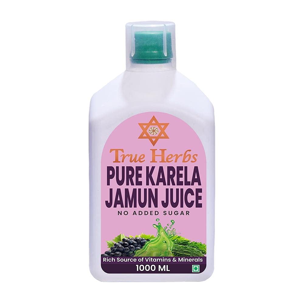 True Herbs pure karela jamun juice helps maintain healthy sugar level - no added sugar – 1000 ml Pack of 1 (B09MFN4LNW) Amazon Price History, Amazon Price Tracker