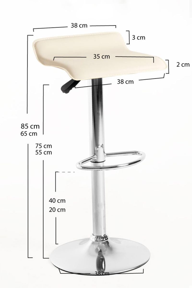 Regalos Miguel - Taburetes Cocina - Taburete Tim - Beige