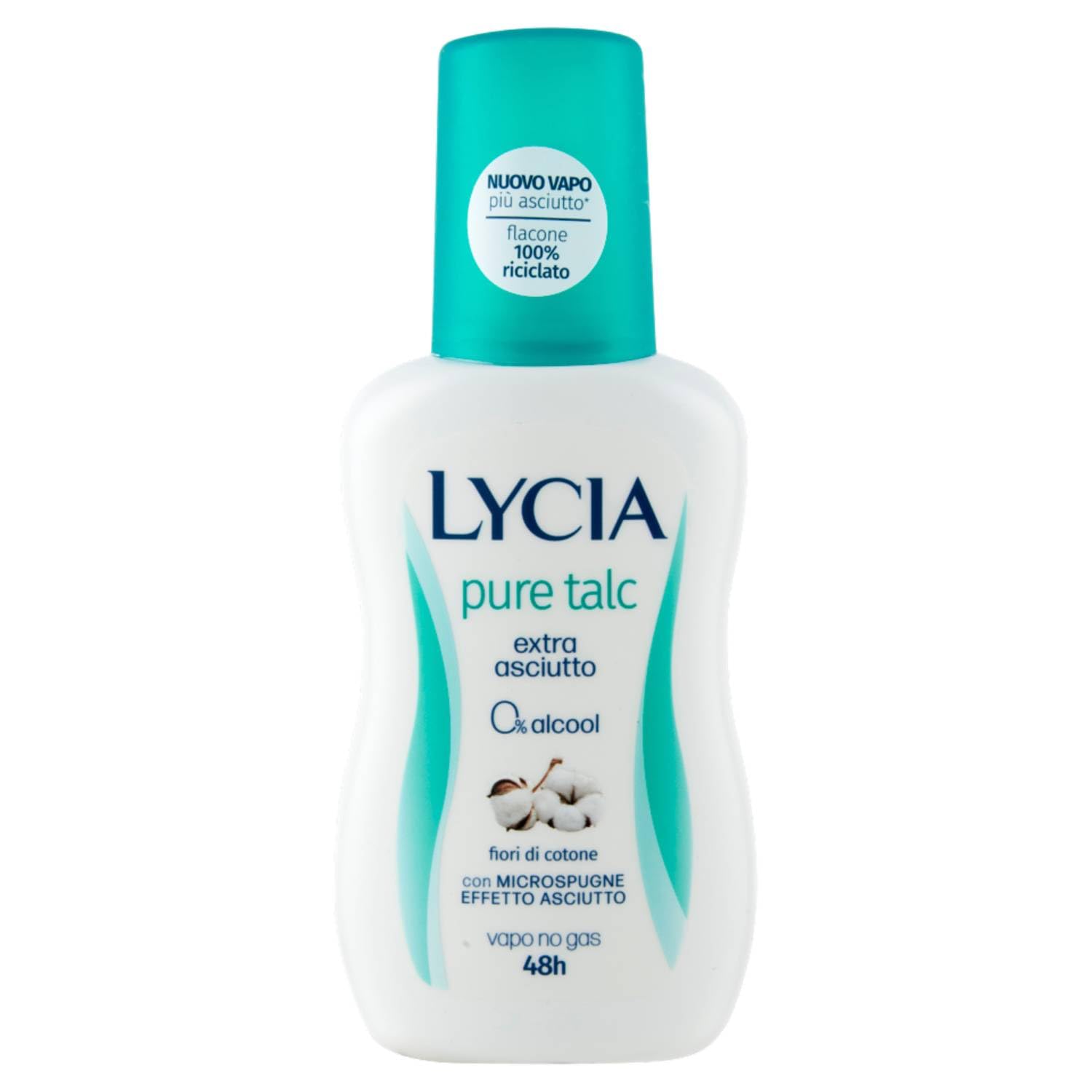 12 x Lycia Spray desodorante talco 75 ml