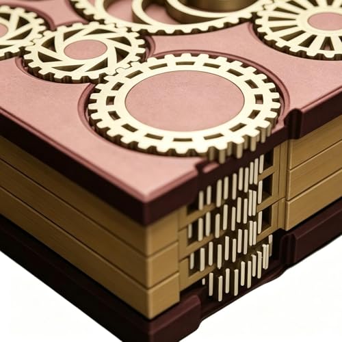 Livre sensoriel engrenages Steampunk 3D : finie la dépendance aux écrans