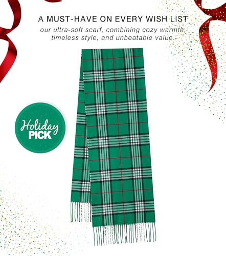 Image of CALVIN & OLIVIA Lightweight Ultra-Soft Scarf - Perfect Holiday Gift for Men & Women