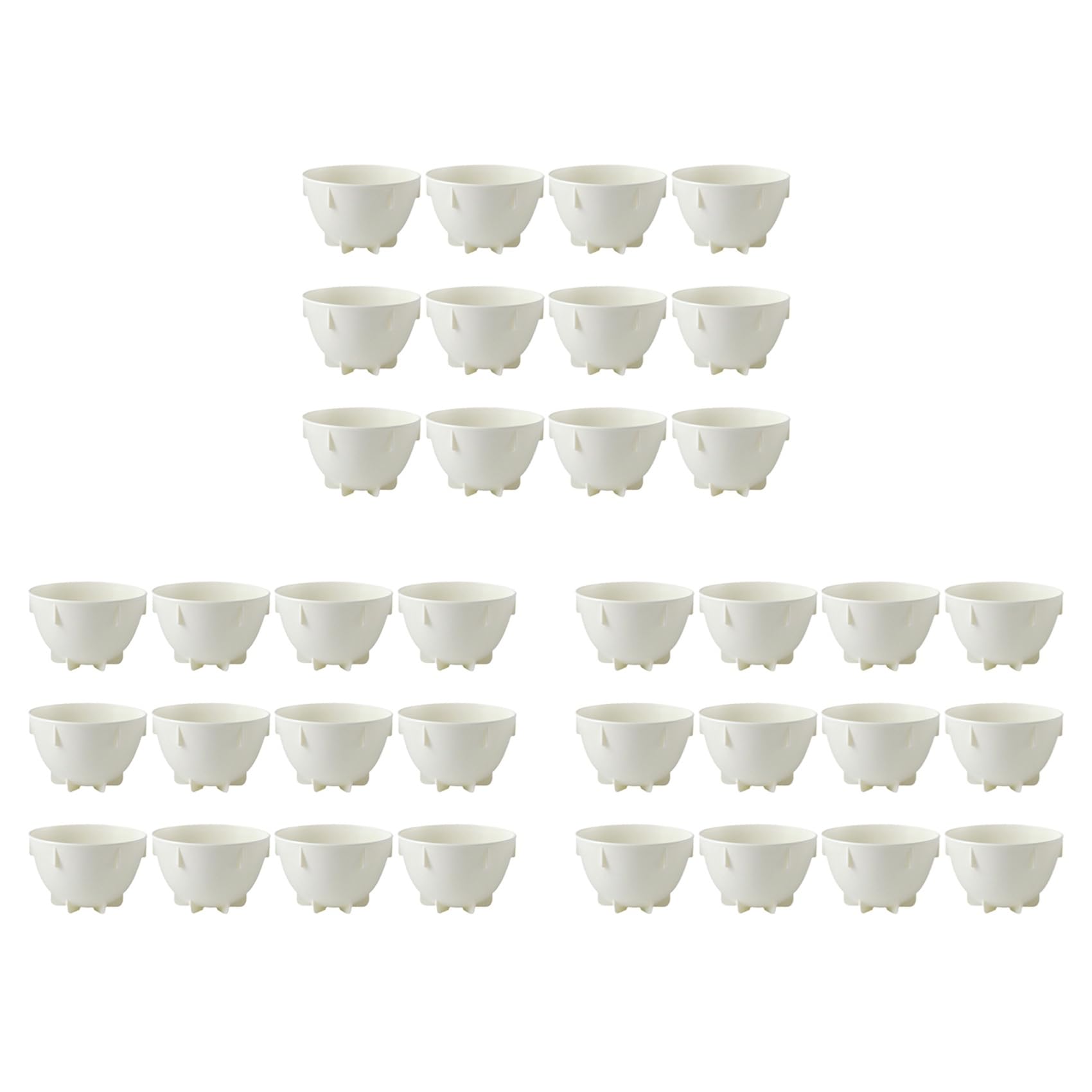 Hndhbfgrt 36X Coffee Cupping Bowls 200 Ml Coffee Cup Stackable for Coffee Enthusiasts Coffee Shop Reduce Heat Loss