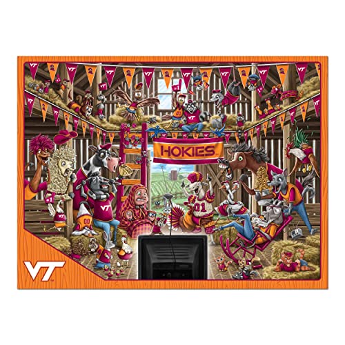 Image of YouTheFan NCAA Barnyard Fans 500pc Puzzle