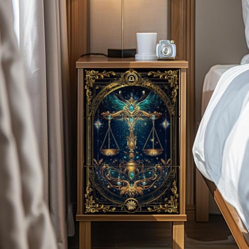 Peacoblue Rub on Transfer Sticker for Furniture Crafts Decor 6"x12" Libra - Image 4