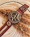 Imagen de Medieval Replicas Reloj de Sol Brazalete Cuero Studio Dennis Steampunk Pulsera de Cuero de Búfalo Manilla Accesorio Moda Retro Unisex 2A22-24-10