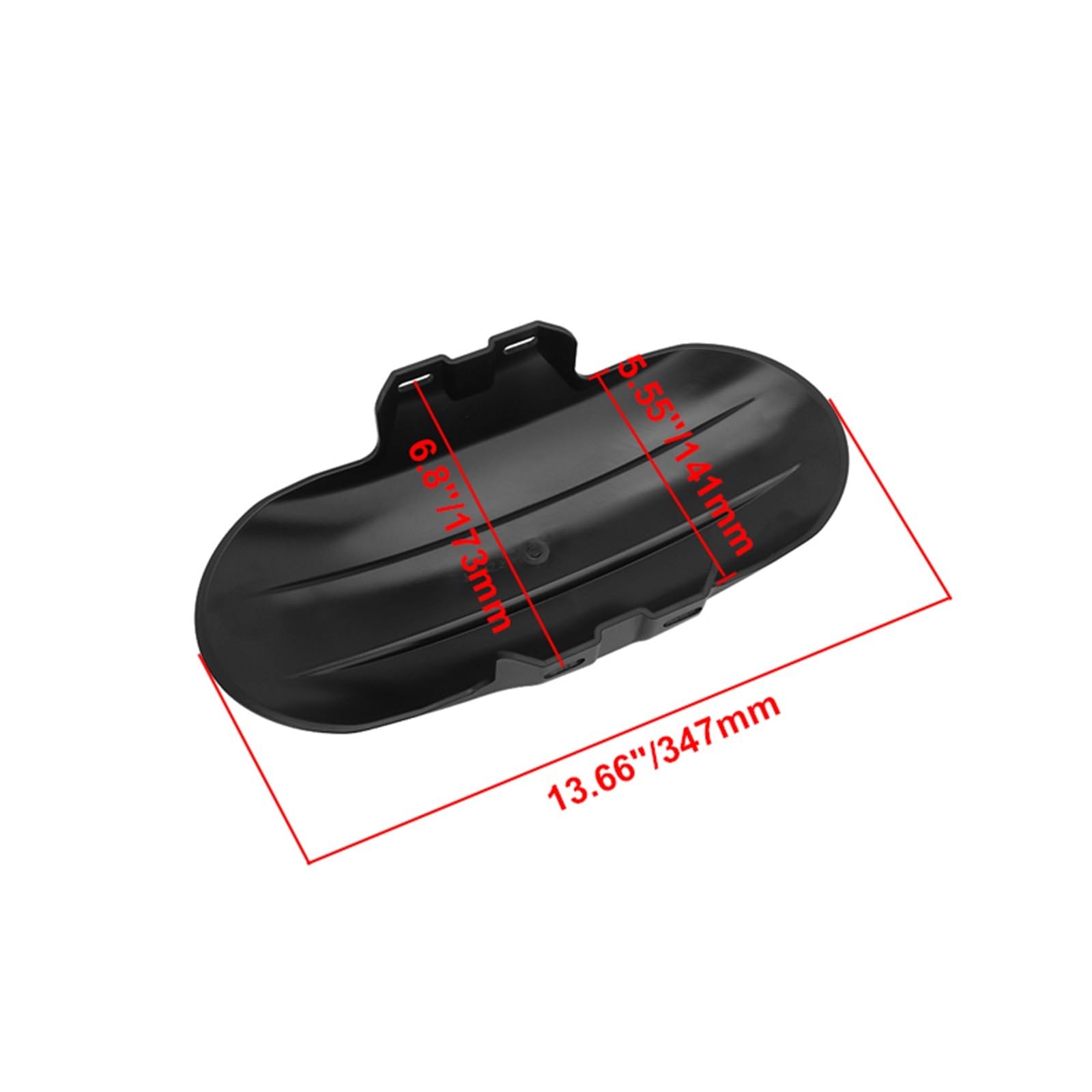 Parafango Anteriore Moto ABS Nero Per Rebel 300 500 2017 2018 2019 2020 2021 2022 2023